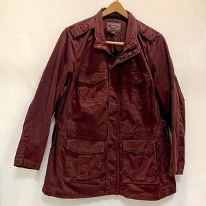 Lucky Brand Burgundy Utility Jacket